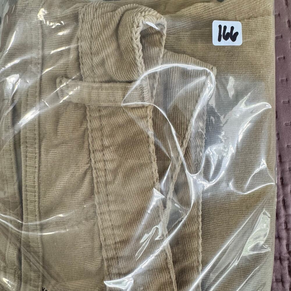 Style & Co Petite Corduroy Pants Women 12P Beige Tan Straight Leg Stretch Casual - Picture 11 of 11
